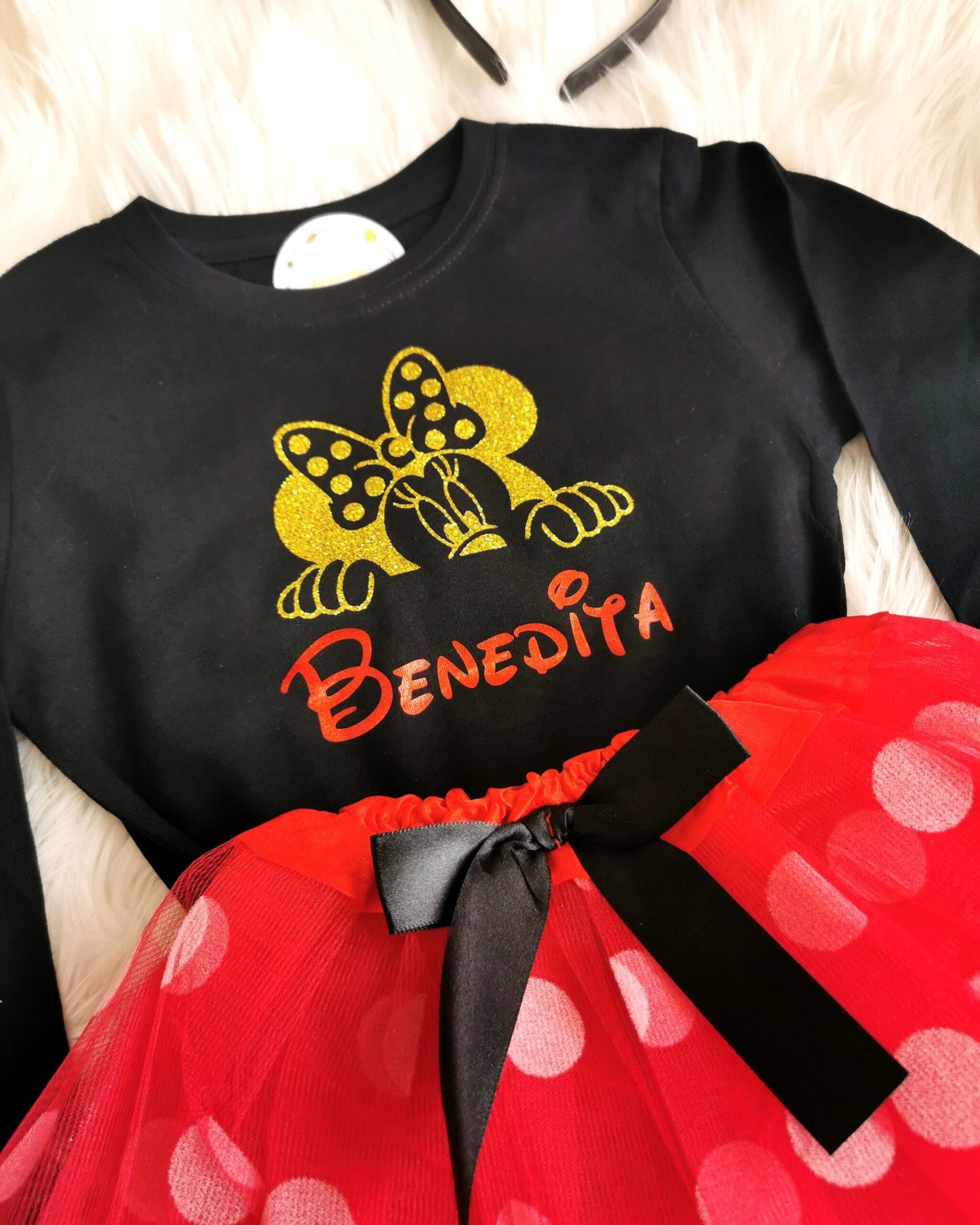 Conjunto "Minnie Mouse"