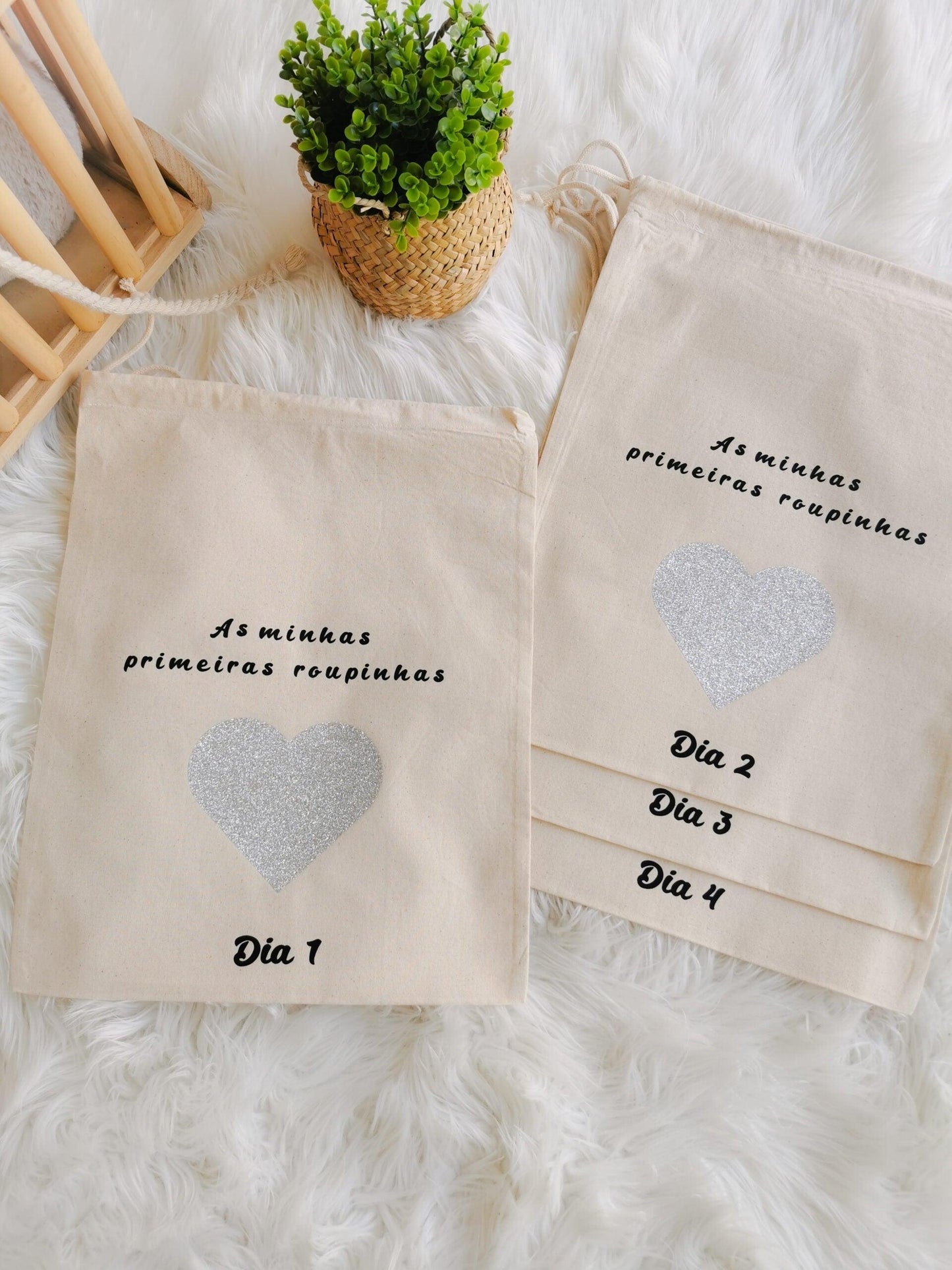 Birth Bags Pack "My First Clothes" - Heart Edition