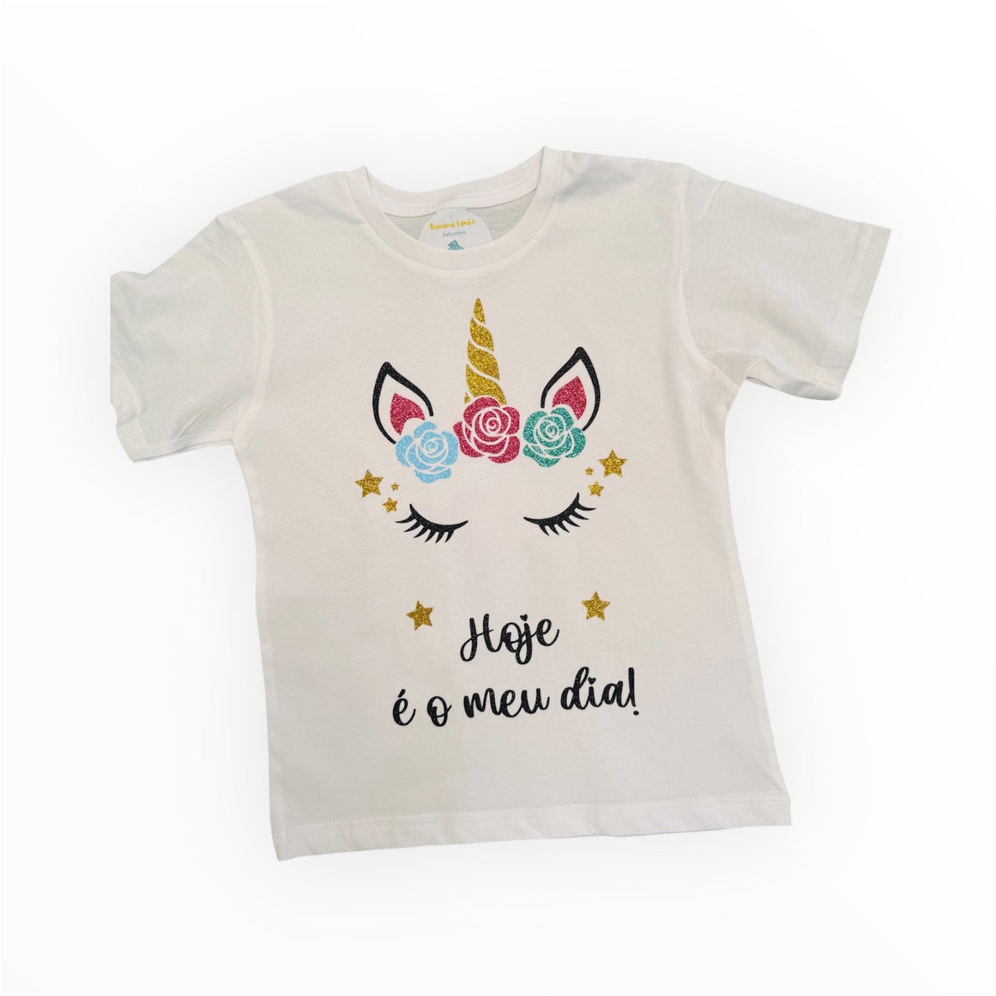 Camisola de criança “Unicórnio em festa”
