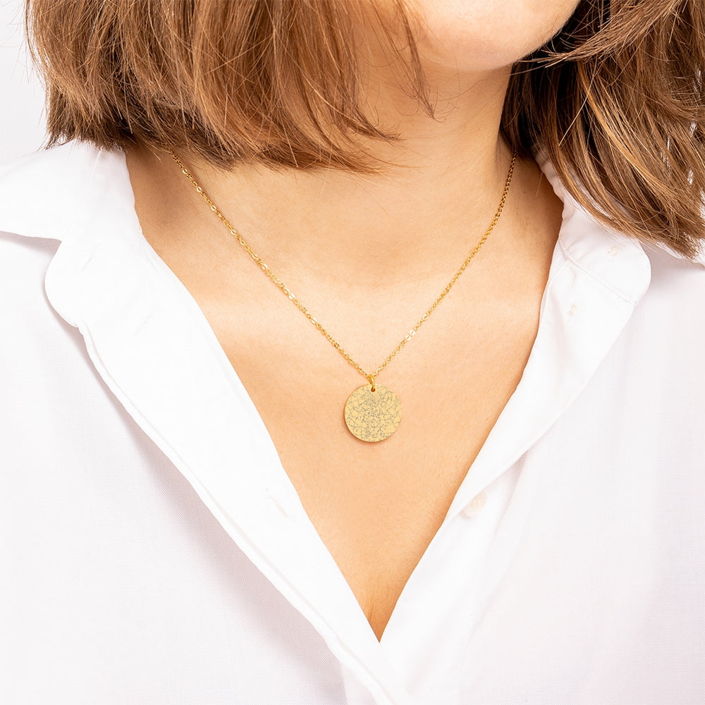 Necklace "The day our baby was born!"