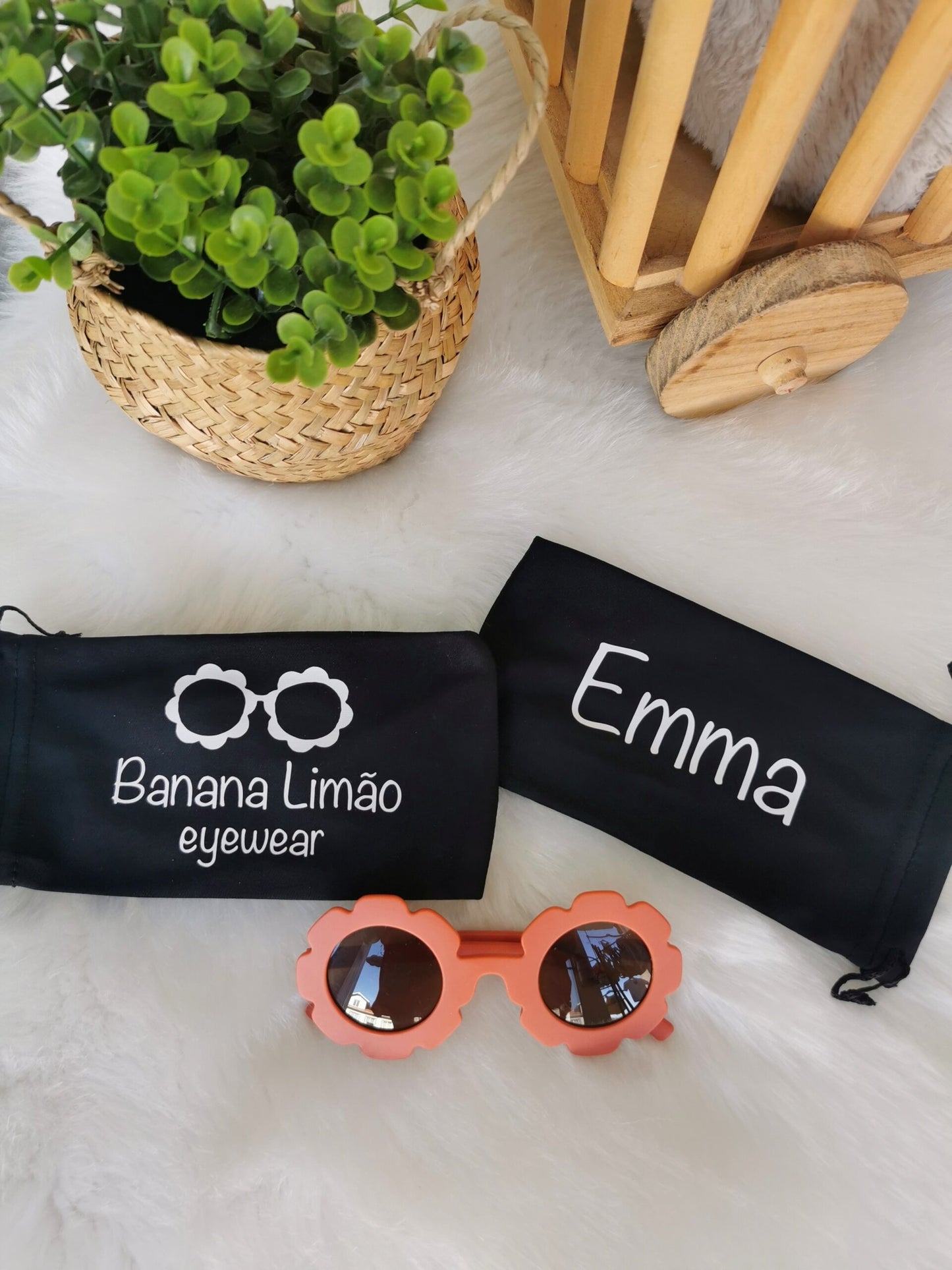 Microfiber bag for sunglasses