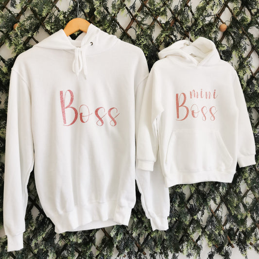 Boss &amp; Mini Boss Hoodie