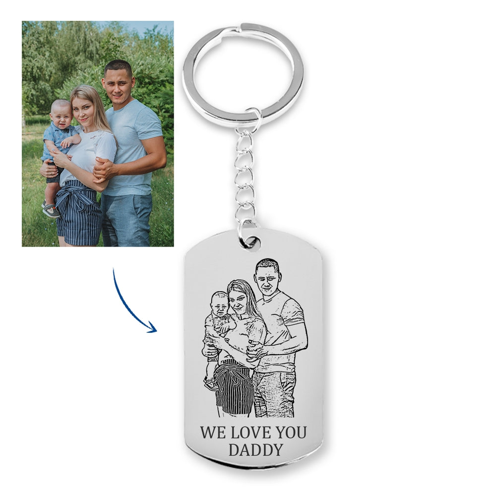 "Family" keychain
