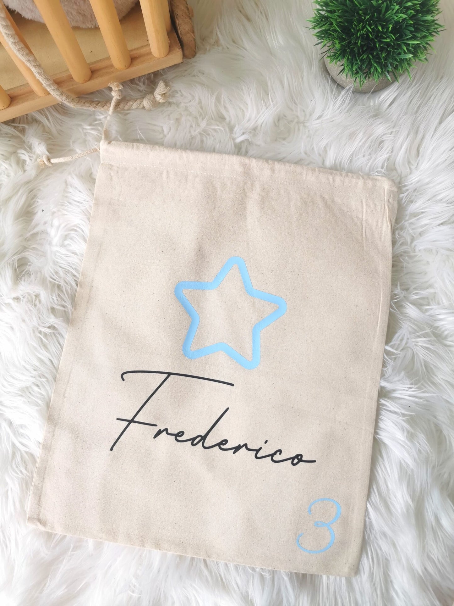Pack of 3 "First Outfit" Bags - Rose &amp; blue edition