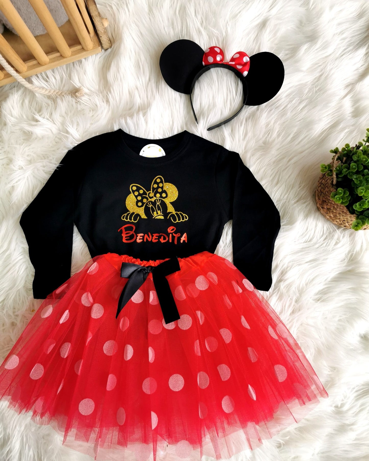 Conjunto "Minnie Mouse"