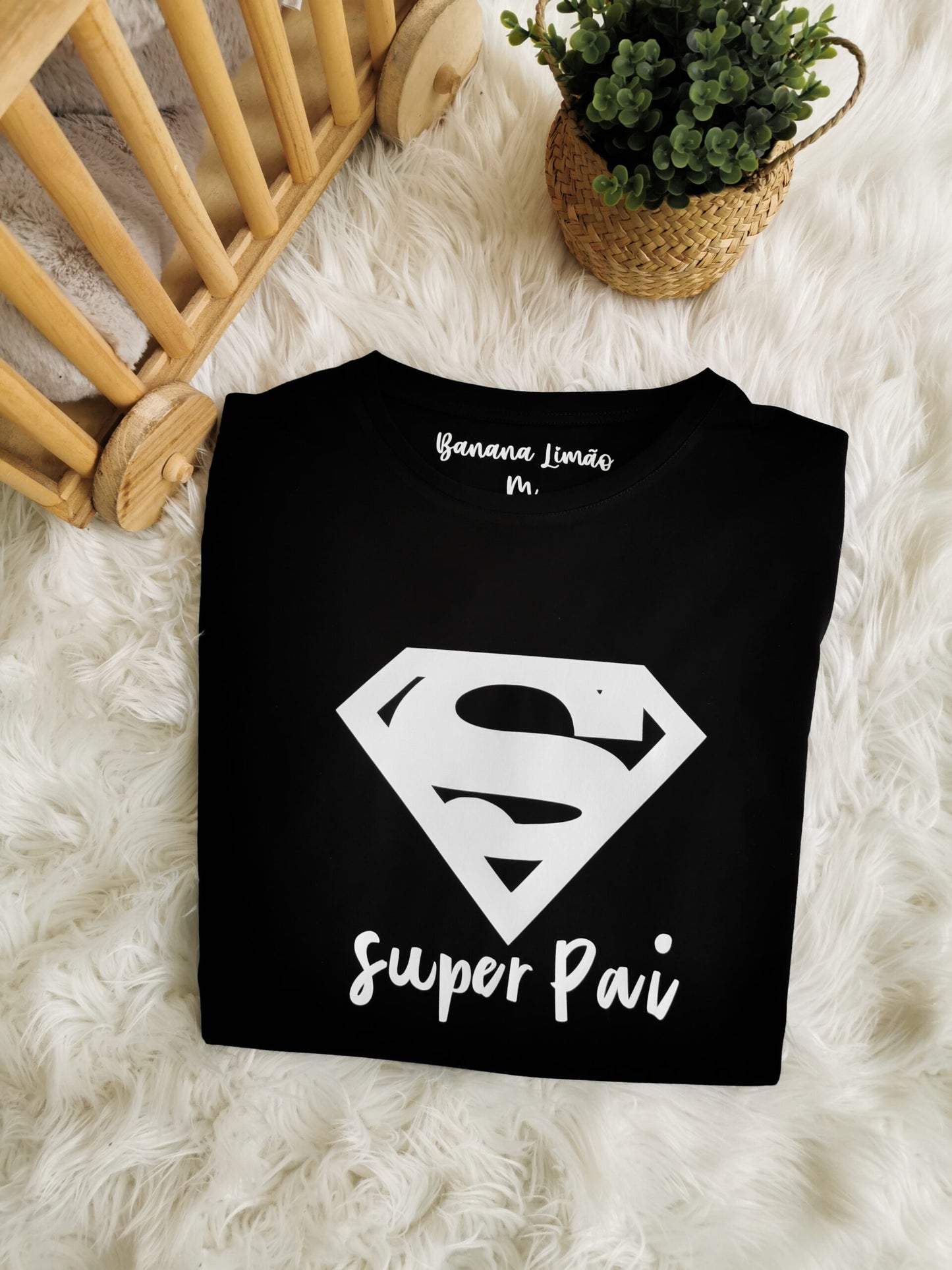 "Super Dad" Tshirt - Black &amp; White Edition