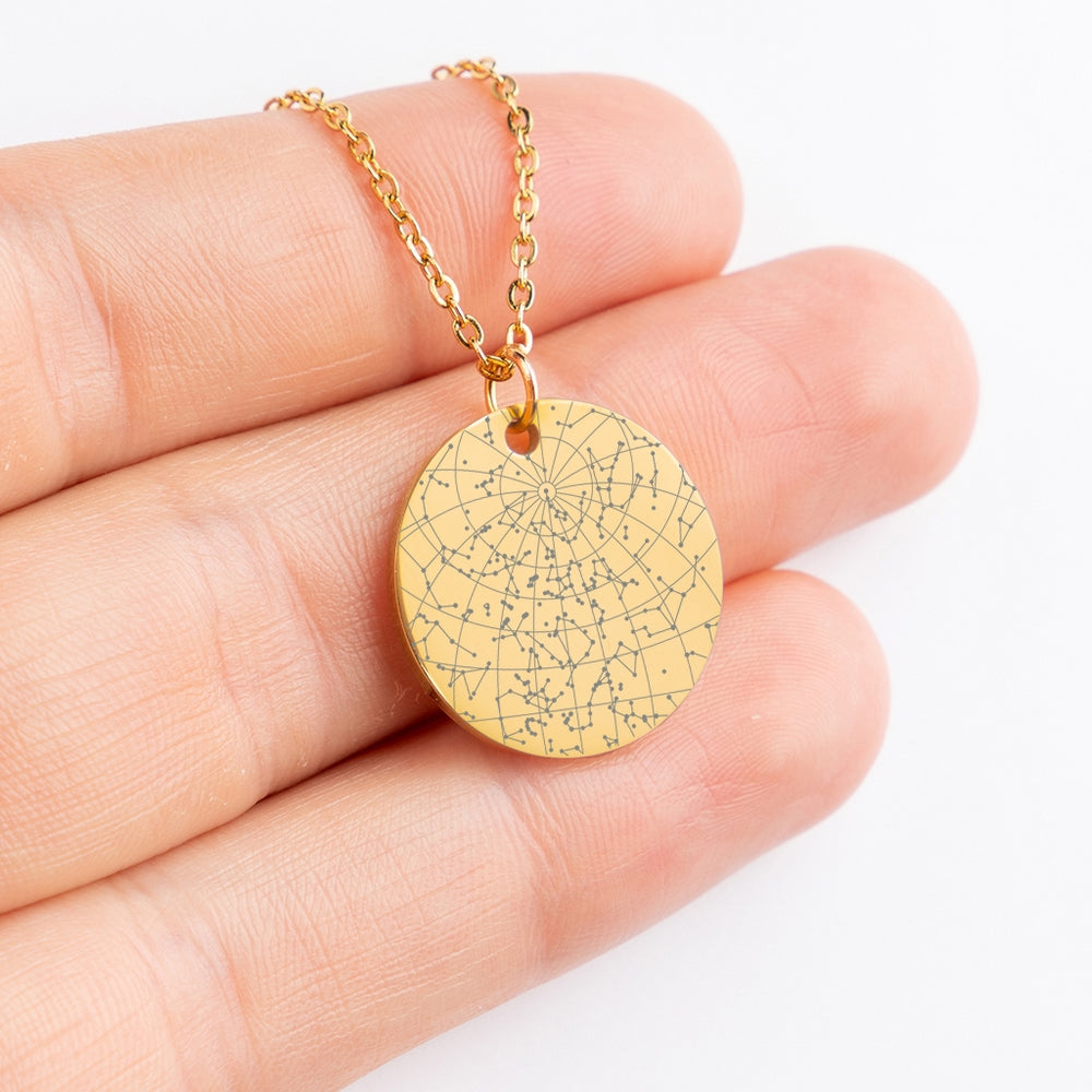 Necklace "The day our baby was born!"